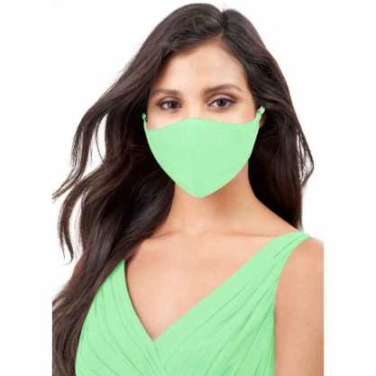 Parsindex Non-Medical Matte Satin Reusable Face Mask With Adjustable Loop