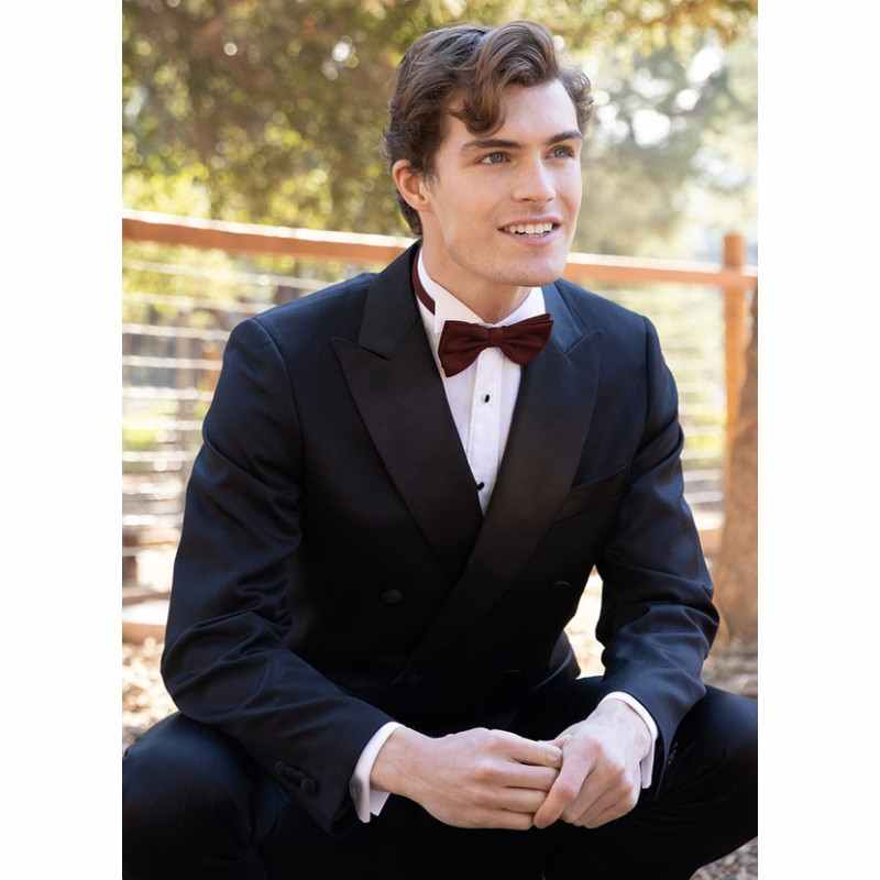 Gentlemen's Collection Suiting Style Pre-Tied Bow Tie