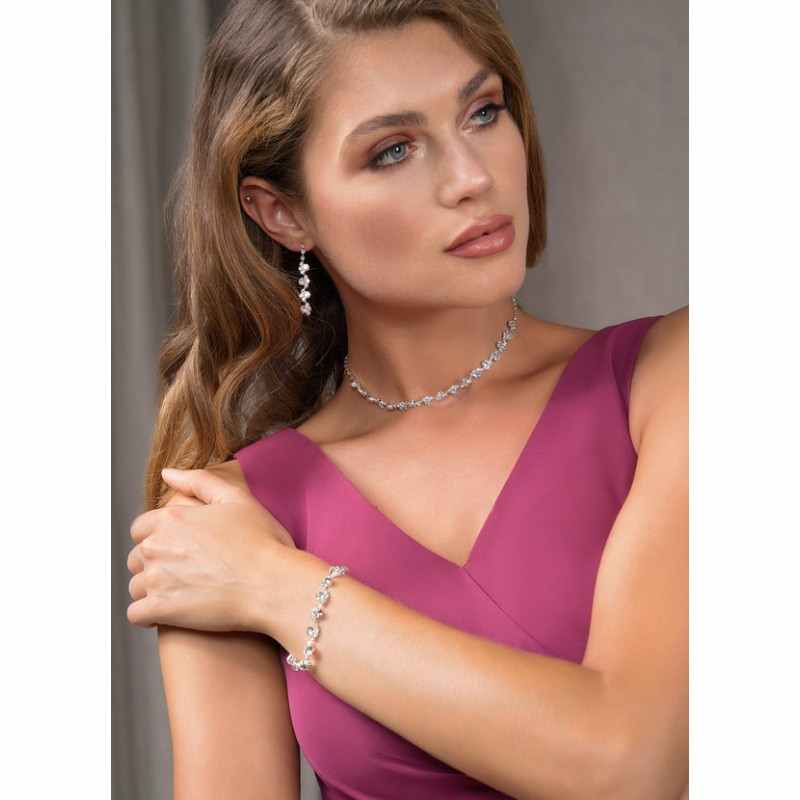 Elegant and Exquisite Crystal Jewelry Set