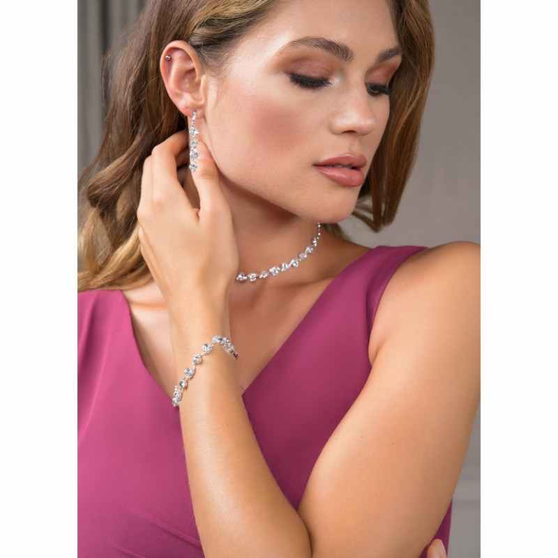 Elegant and Exquisite Crystal Jewelry Set