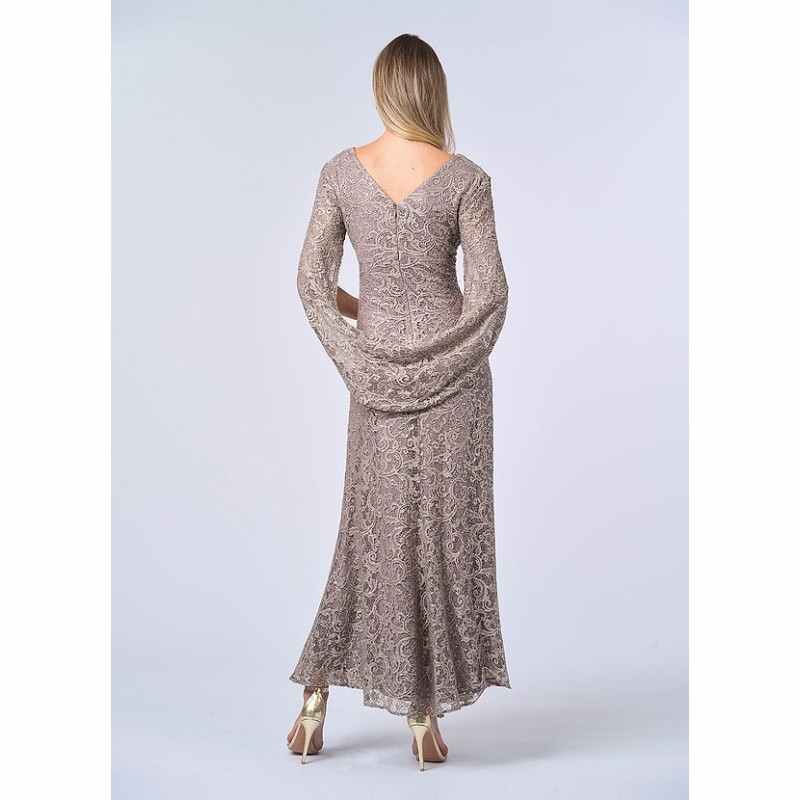 UpStudio Lace Sequin Gown